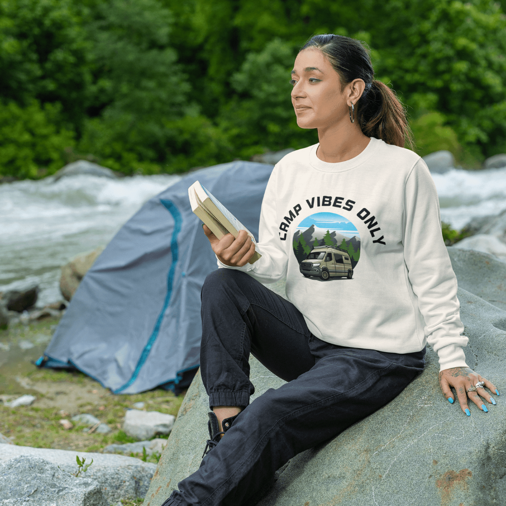 camping sweatshirt