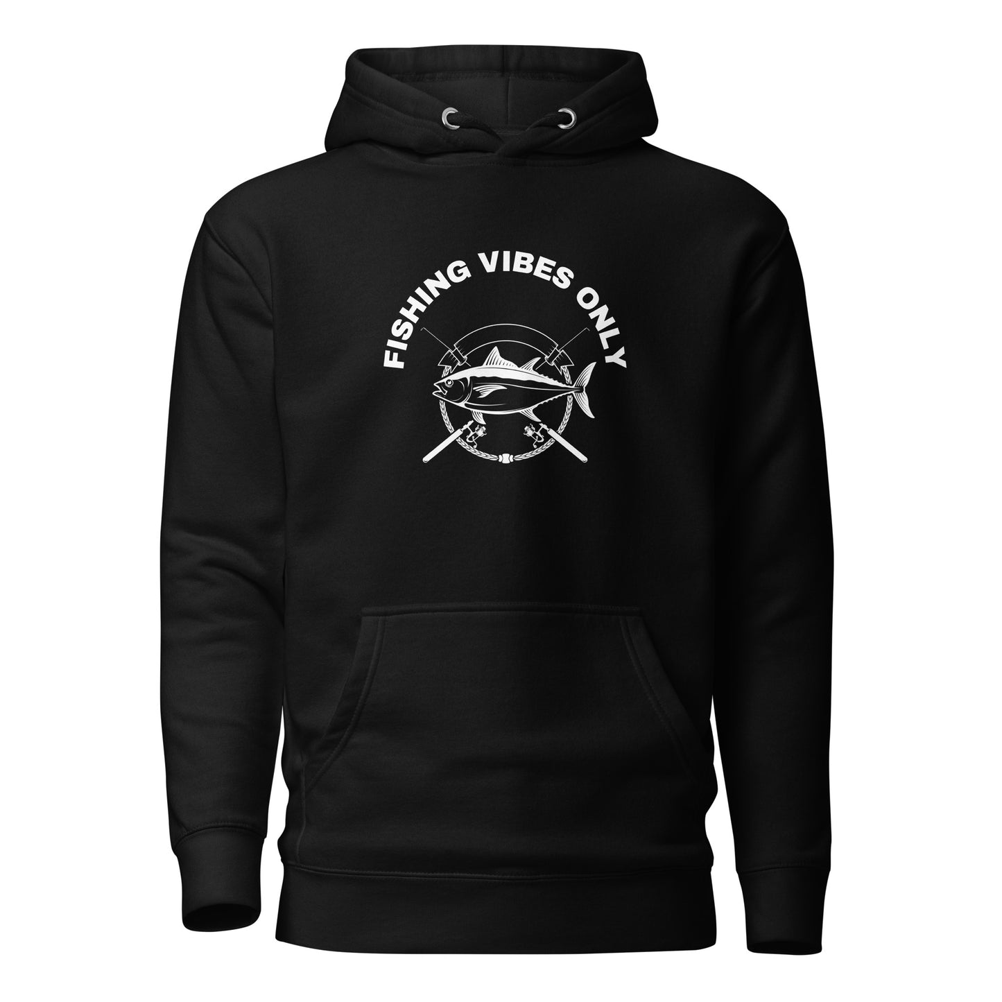 Fishing Hoodie "Fishing vibes only" - Unisex Hoodie