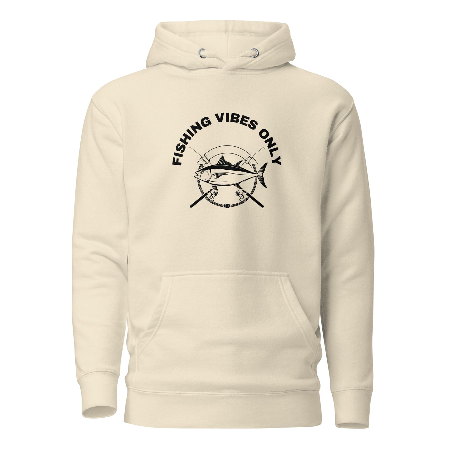 Fishing Hoodie "Fishing vibes only" - Unisex Hoodie