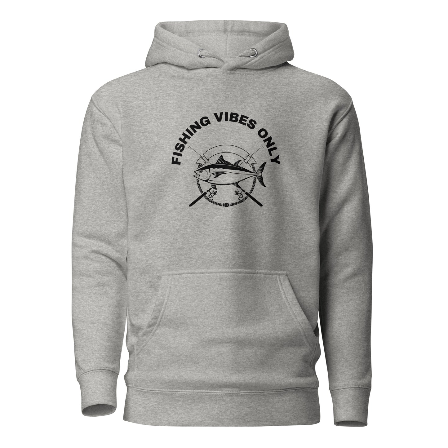 Fishing Hoodie "Fishing vibes only" - Unisex Hoodie