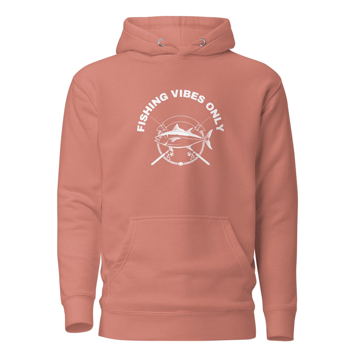 Fishing Hoodie "Fishing vibes only" - Unisex Hoodie