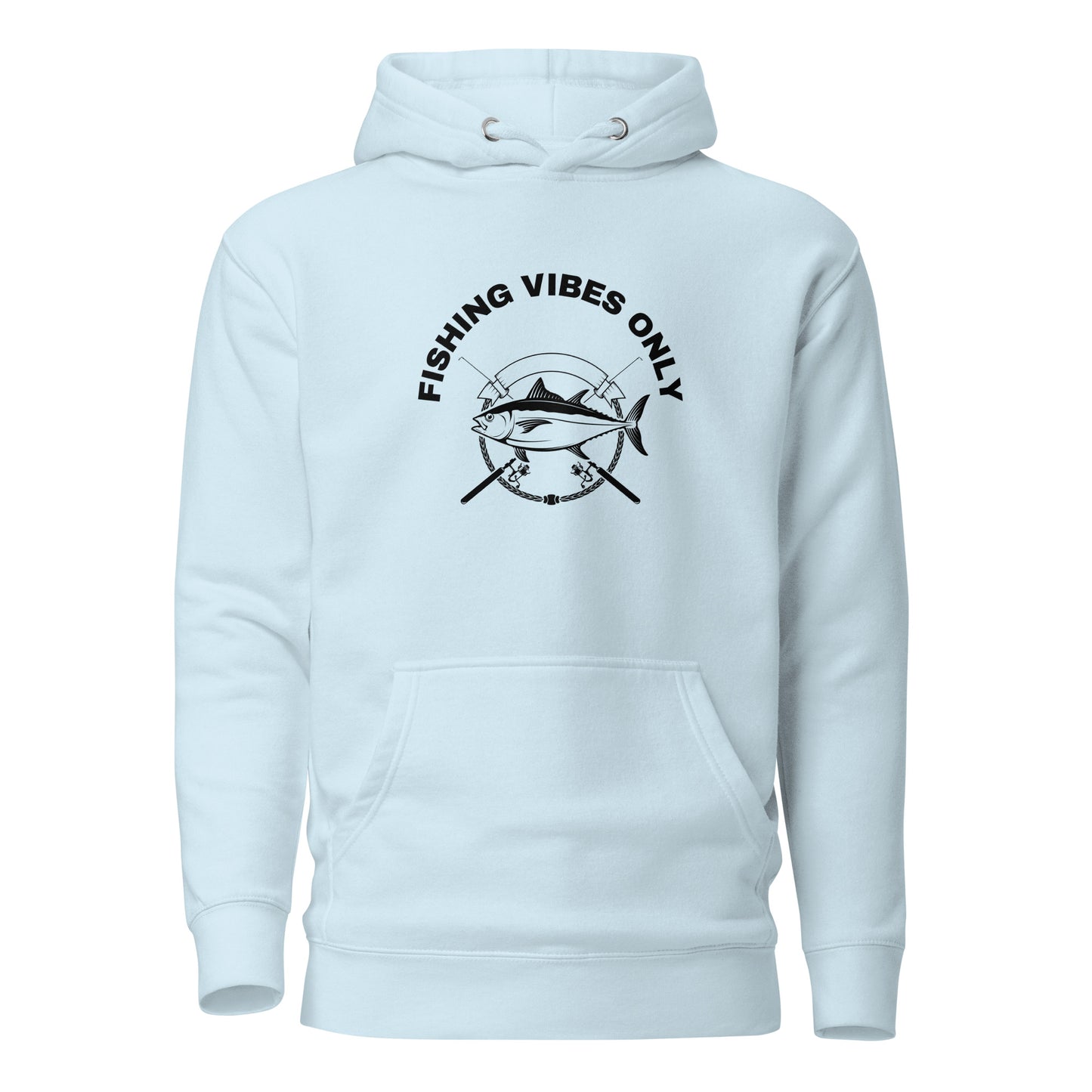 Fishing Hoodie "Fishing vibes only" - Unisex Hoodie