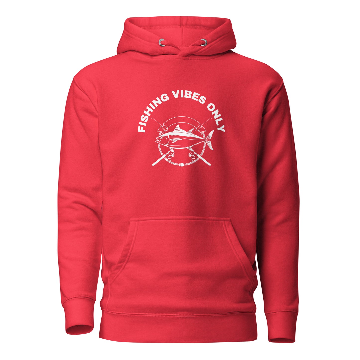 Fishing Hoodie "Fishing vibes only" - Unisex Hoodie