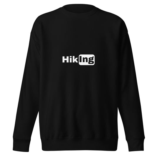 Hiking Sweatshirt "Hiking" - Unisex Premium Sweatshirt