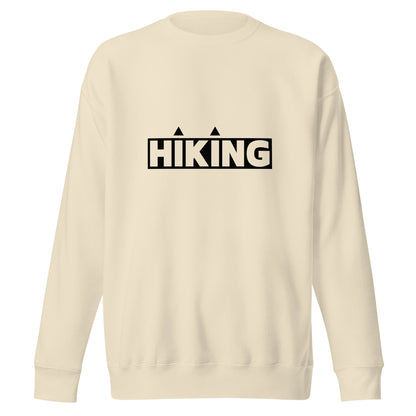 Hiking Sweatshirt "HIKING" - Unisex Premium Sweatshirt