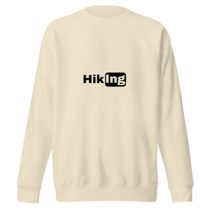 Hiking Sweatshirt "Hiking" - Unisex Premium Sweatshirt