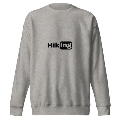 Hiking Sweatshirt "Hiking" - Unisex Premium Sweatshirt