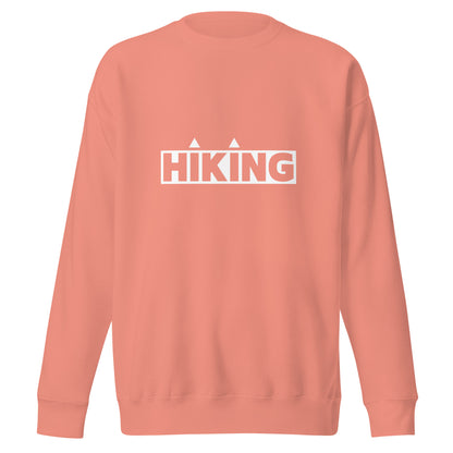 Hiking Sweatshirt "HIKING" - Unisex Premium Sweatshirt