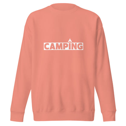 Camping Sweatshirt "CAMPING" - Unisex Premium Sweatshirt