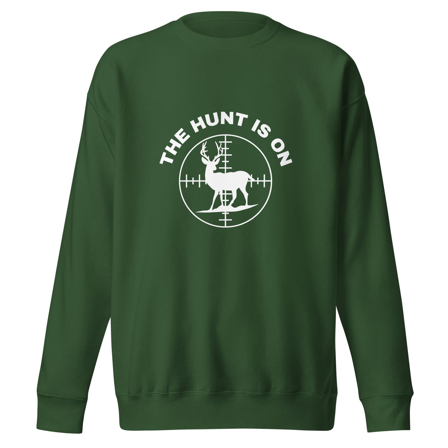 Hunting Sweatshirt "Hunting is on" - Unisex Premium Sweatshirt