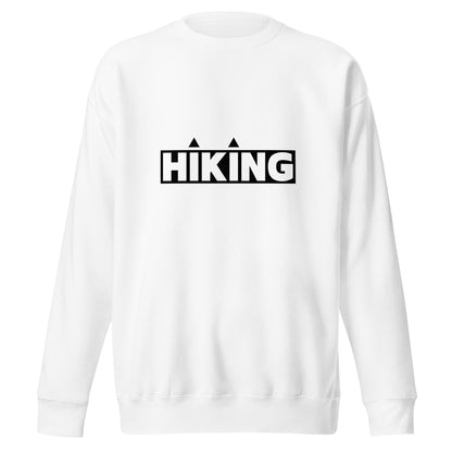 Hiking Sweatshirt "HIKING" - Unisex Premium Sweatshirt