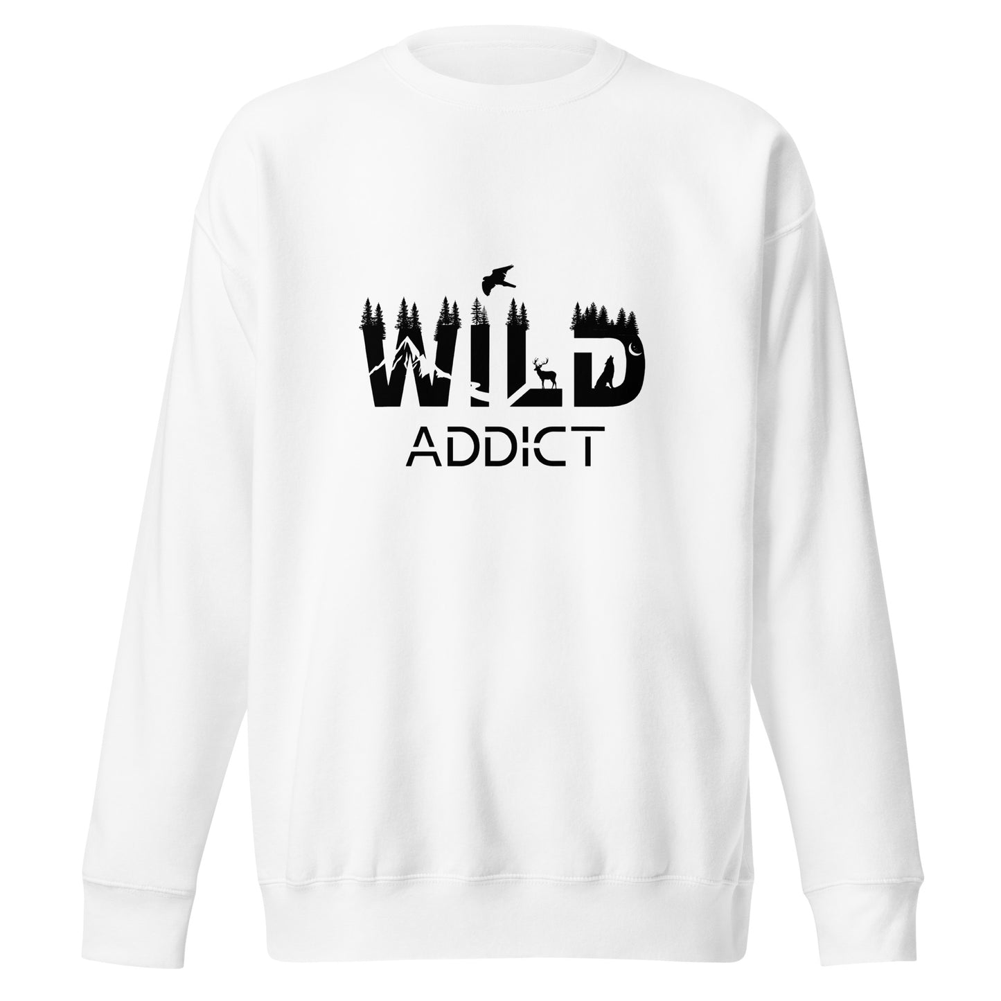 Wild Sweatshirt "Wild Addict" - Unisex Premium Sweatshirt