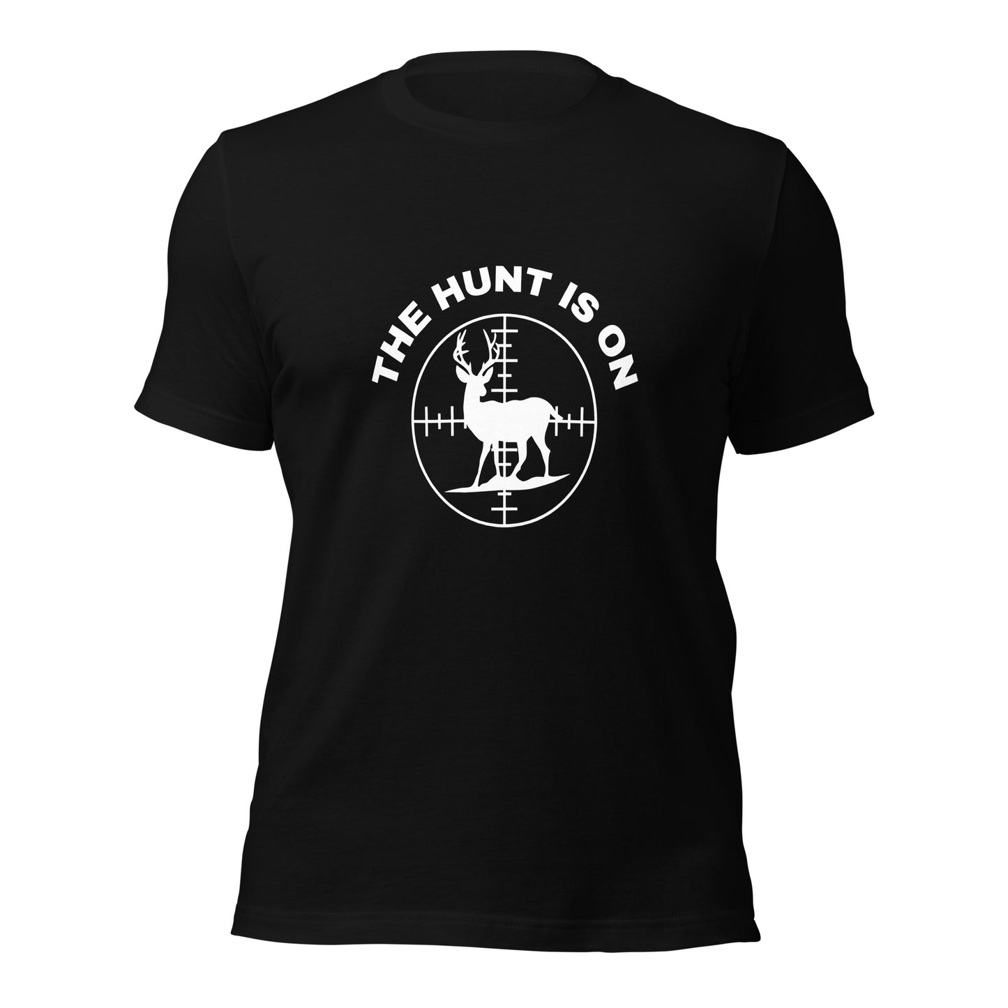 Hunting T-shirt (Hunting is on) - Unisex t-shirt