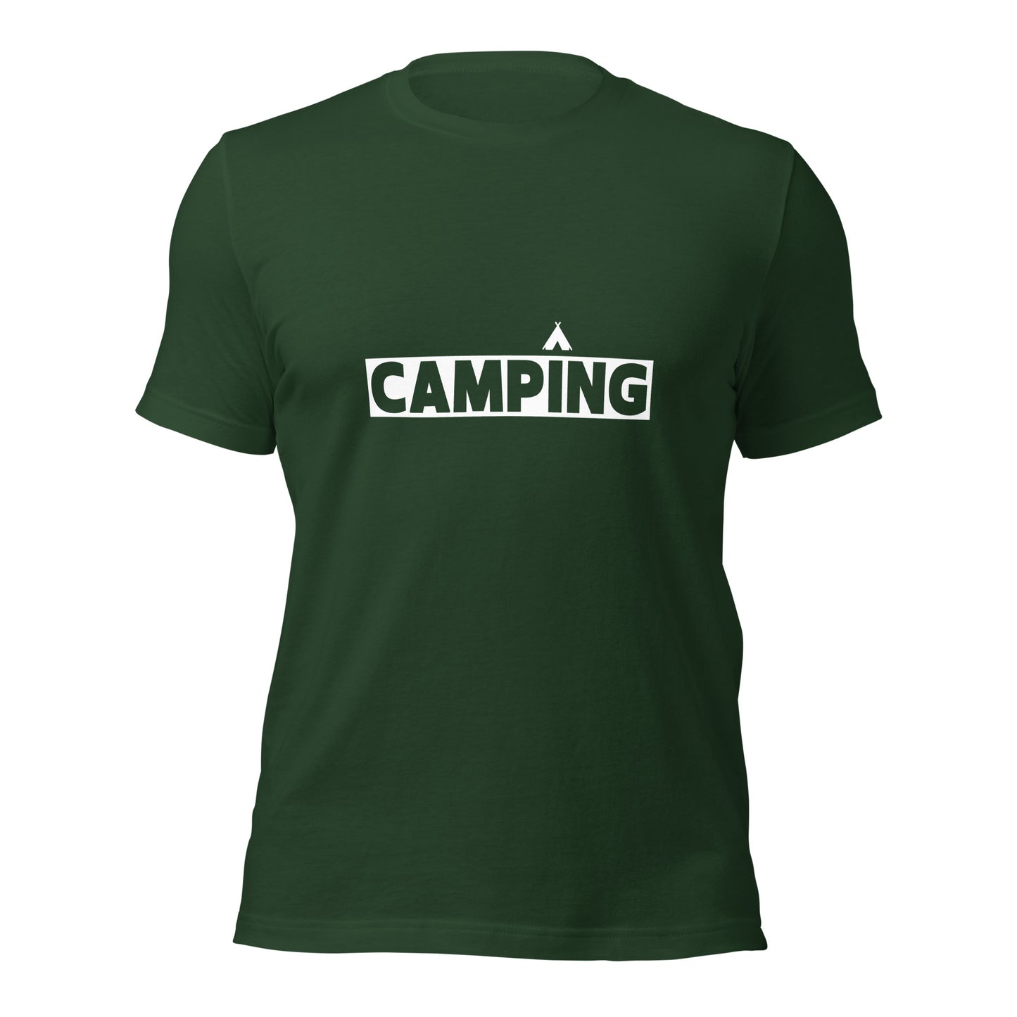 Camping T-shirt "CAMPING" - Unisex t-shirt