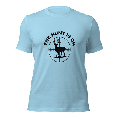 Hunting T-shirt (Hunting is on) - Unisex t-shirt