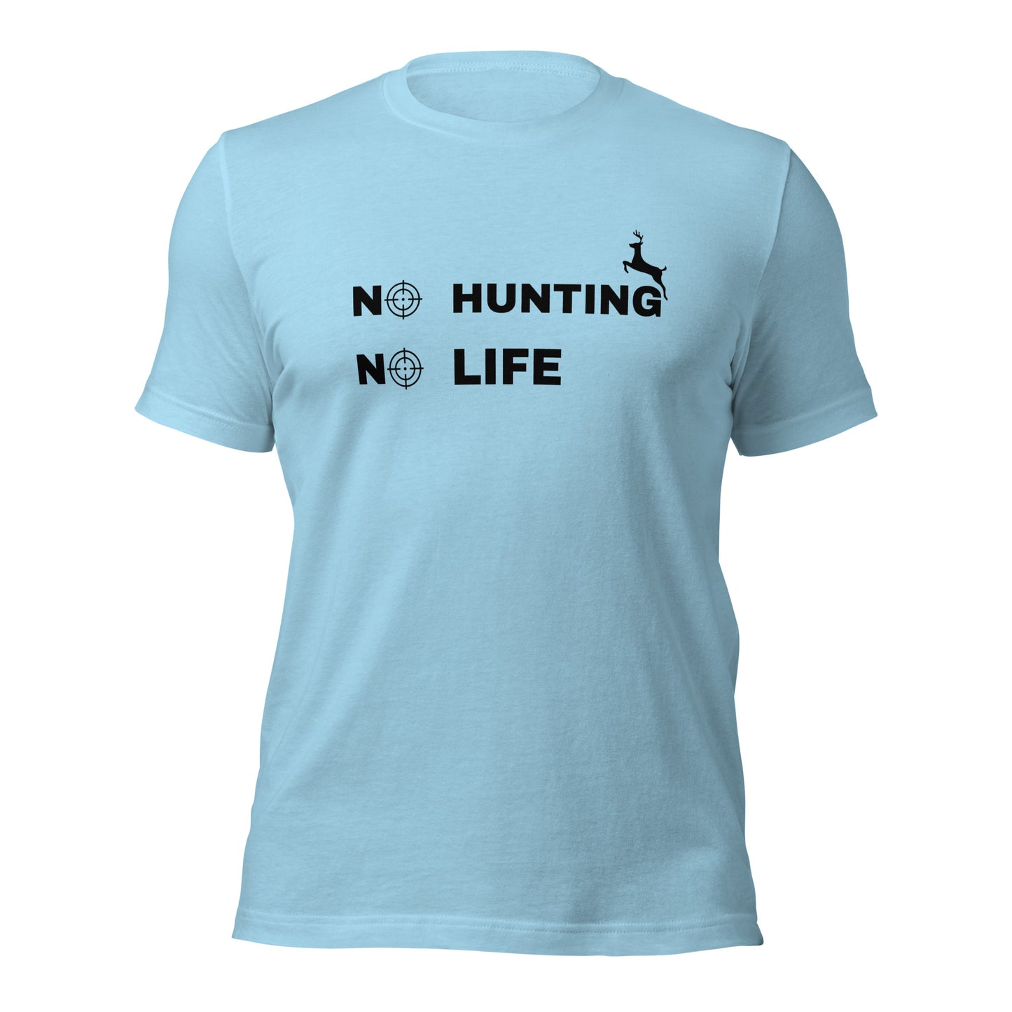 Hunting T-shirt "No hunting No life" - Unisex t-shirt