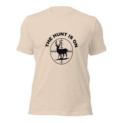 Hunting T-shirt (Hunting is on) - Unisex t-shirt