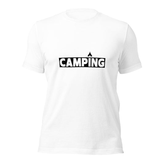 Camping T-shirt "CAMPING" - Unisex t-shirt