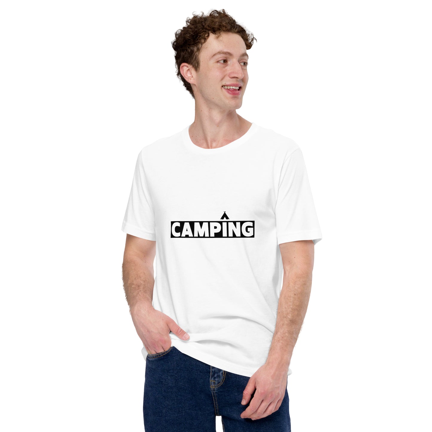 Camping T-shirt "CAMPING" - Unisex t-shirt